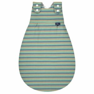 Alvi® Baby-Mäxchen®Außensack Jersey Cornstripe grün