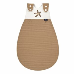 Alvi® Baby-Mäxchen® Außensack Starfish taupe/weiß