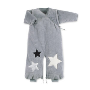 BEMINI Schlafsack 4-12 Monate Softy tog 2.5 Little stars print grizou