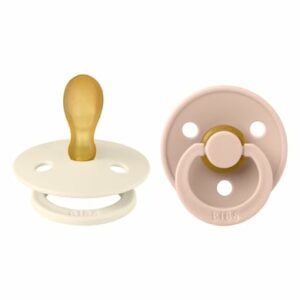 BIBS® Schnuller Colour Symmetrischer Sauger Ivory & Blush 6-18 Monate