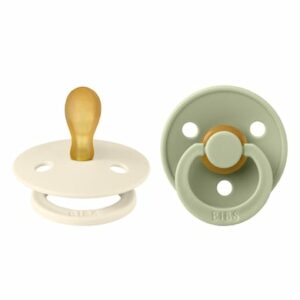 BIBS® Schnuller Colour Symmetrischer Sauger Sage & Ivory 0-6 Monate