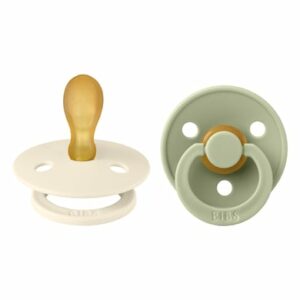 BIBS® Schnuller Colour Symmetrischer Sauger Sage & Ivory 6-18 Monate