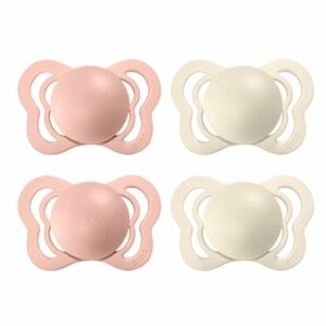 BIBS® Schnuller Couture Ivory / Blush Silikon 0-6 Monate