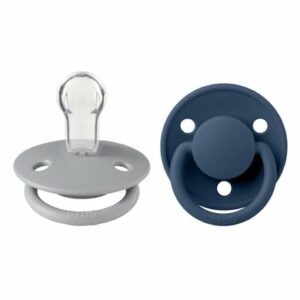 BIBS® Schnuller De Lux Cloud / Steel Blue 0-36 Monate