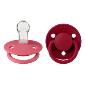 BIBS® Schnuller De Lux Ruby/Coral 0-36 Monate