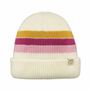 Barts Mütze Melona Beanie Weiß/Rosa/Beere/Gelb