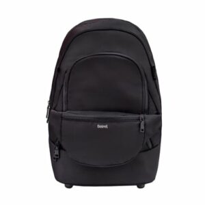 Belmil Schulrucksack 2-IN-1 Schulrucksack & Gürteltasche Black