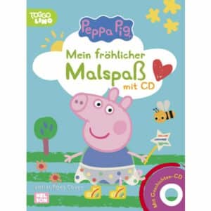 CARLSEN Peppa: Mein fröhlicher Malspaß mit CD