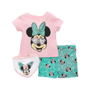 Disney 3tlg Set Disney grün rosa