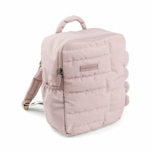 Done by Deer™ Gesteppter Kinderrucksack Croco Rosa