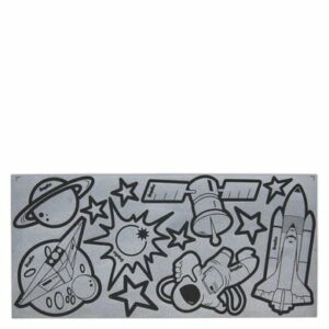 Ergobag Zubehör - Reflexie Sticker Set 10tlg. Weltall