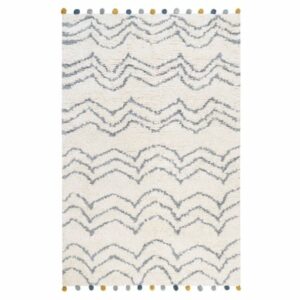 Esprit Kinderteppich Circus blau beige