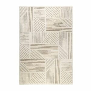 Esprit Kurzflorteppich Scribble beige