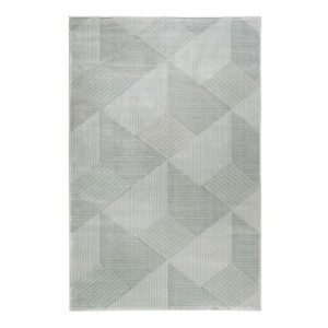 Esprit Kurzflorteppich Velvet Groove grün grau