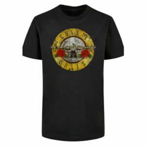 F4NT4STIC Basic Kids Tee Guns 'n' Roses Vintage Classic Logo Black schwarz