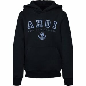 F4NT4STIC Hoodie Ahoi Knut & Jan Hamburg schwarz