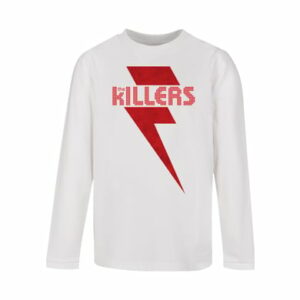 F4NT4STIC Longsleeve Shirt The Killers Red Bolt weiß