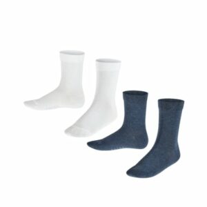 Falke Socken FALKE Happy 2P SO Weiß/Blau