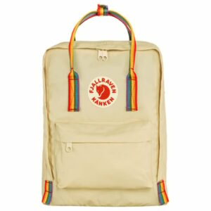 Fjällräven Kånken Rainbow - Rucksack 38 cm light oak-rainbow pattern