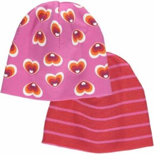 Fred's World Beanie Baby 2er-Pack Fuchsia/Mandarin/Lollipop/Plum