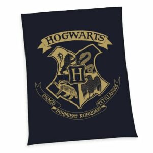 HERDING Wellsoft-Flauschdecke Harry Potter Hogwarts 150 x 200 cm