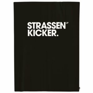 HERDING WellsoftDecke Strassenkicker schwarz-weiß 150 x 200 cm