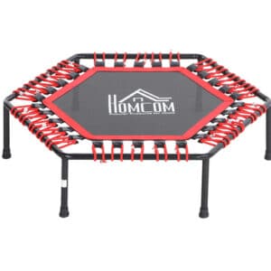 HOMCOM Fitness-Trampolin für Yoga rot