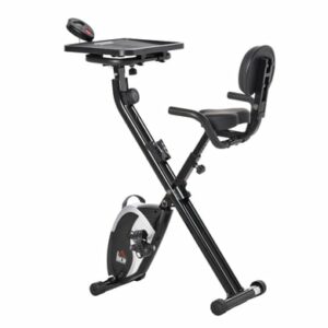 HOMCOM Heimtrainer mit 8 Stufen schwarz