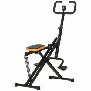 HOMCOM Heimtrainer mit LDC-Display schwarz