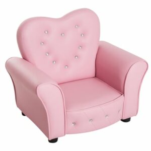 HOMCOM Kindersessel Prinzessin rosa