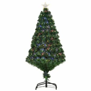 HOMCOM Weihnachtsbaum inklusive Metallständer grün