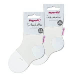 Hoppediz Sockenhalter Hop-Soxx 2-er Set creme