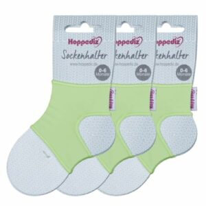 Hoppediz Sockenhalter Hop-Soxx 3-er Set grün