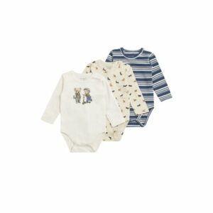 Hust & Claire Langarmbody Bertram White sand 3er Pack