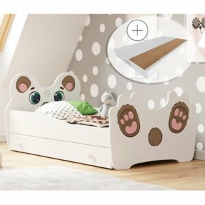 Kids Collective Kinderbett Jugendbett 70x140 cm mit Matratze