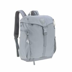 LÄSSIG Wickelrucksack Outdoor Backpack grey