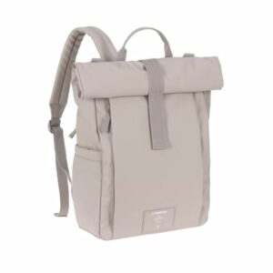 LÄSSIG Wickelrucksack Rolltop Up Backpack taupe