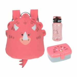 Lässig Kinderrucksack mit Brotdose & Trinkflasche About Friends pink