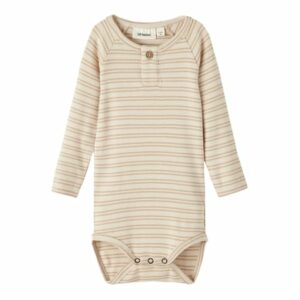 Lil'Atelier Langarmbody Nbmgago Fog