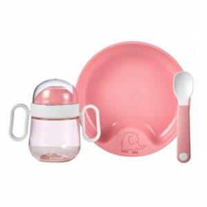 MEPAL Babygeschirrset mio 3-teilig - Deep Pink