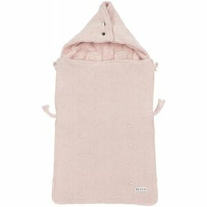 MEYCO Fußsack Mini Knots Soft Pink 40x82 cm