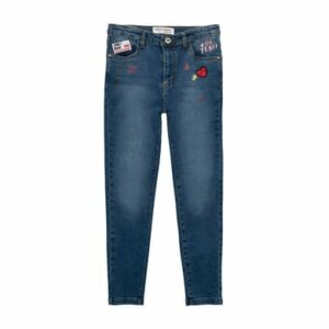 MINOTI Jeans mit Aufnähern Denim-Blau