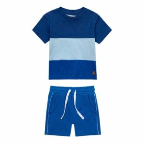 MINOTI T-Shirt und Shorts im Set Blau