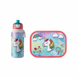 Mepal Lunchset Campus 400 ml + 700 ml 2er Set bunt-pink