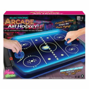 Merchant Ambassador Electronic Arcade Air Hockey NEON bunt