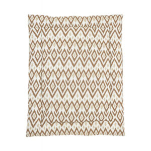 Meyco Laufgittereinlage Ikat Sand / Uni Toffee