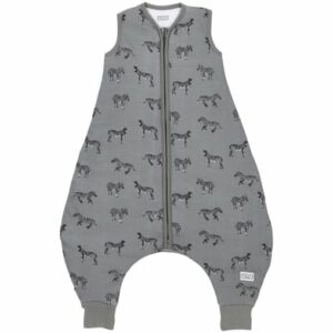 Meyco Schlafsack Jumper Zebra Animal Grau