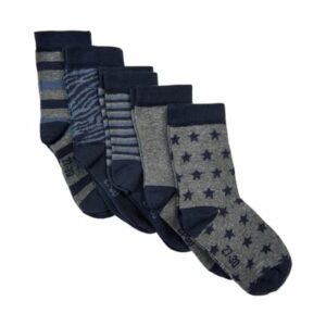 Minymo Socken 5er Pack Hellgrau