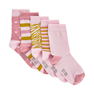 Minymo Socken 5er Pack Hellrosa