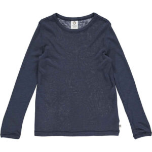 Müsli Langarmshirt aus Merinowolle Night blue